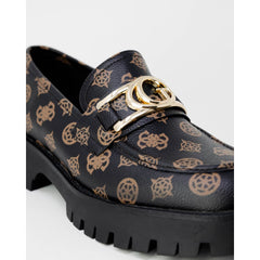 Guess Brown Polyethylene Flat Shoe - Retail Flare