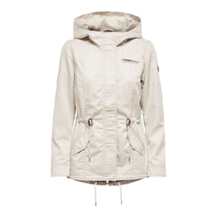 Only Beige Polyester Jackets & Coat - Retail Flare