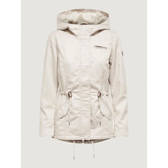 Only Beige Polyester Jackets & Coat - Retail Flare