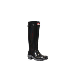 Hunter Black Recycled Polyester Boot - Retail Flare