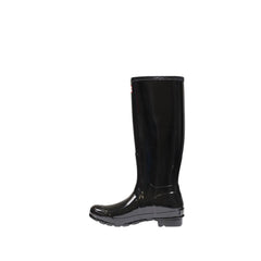 Hunter Black Recycled Polyester Boot - Retail Flare