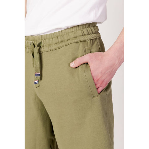 U.S. POLO ASSN. Green Cotton Short - Retail Flare
