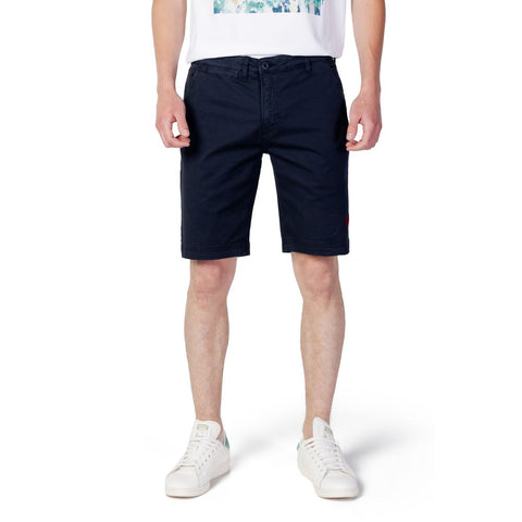 U.S. POLO ASSN. Blue Cotton Short - Retail Flare