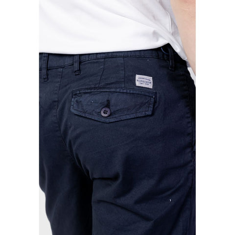 U.S. POLO ASSN. Blue Cotton Short - Retail Flare