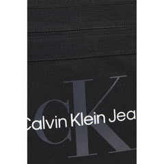 Calvin Klein Jeans Black Recycled Polyester Backpack - Retail Flare
