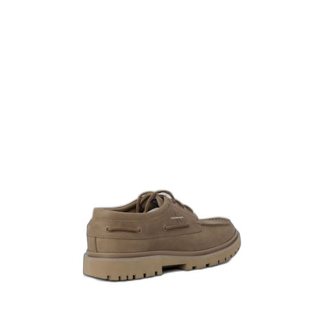 Calvin Klein Brown Leather Casual - Retail Flare
