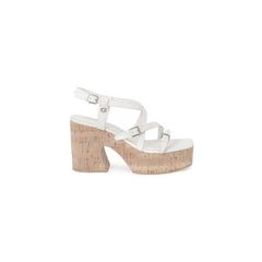 Guess Beige Leather Sandal - Retail Flare