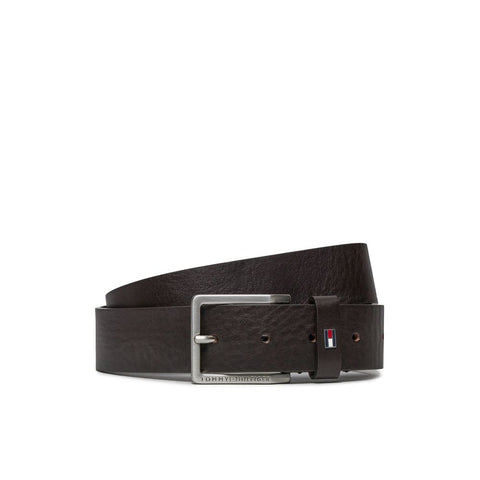 Tommy Hilfiger Brown Leather Belt - Retail Flare