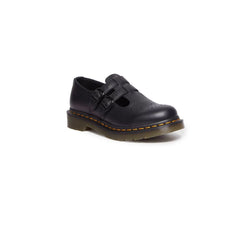 Dr. Martens Black Leather Flat Shoe - Retail Flare