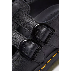 Dr. Martens Black Leather Flat Shoe - Retail Flare