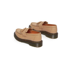 Dr. Martens Beige Leather Flat Shoe - Retail Flare