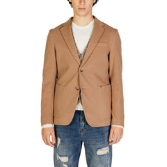 Gianni Lupo Beige Cotton Blazer - Retail Flare