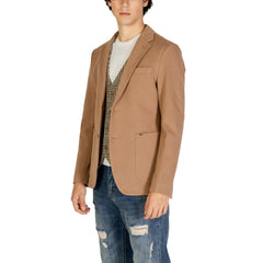 Gianni Lupo Beige Cotton Blazer - Retail Flare
