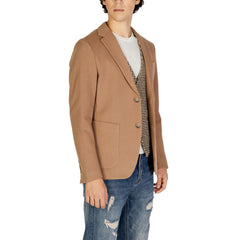 Gianni Lupo Beige Cotton Blazer - Retail Flare