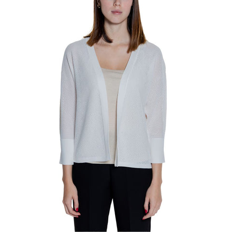 Street One White Viscose Cardigan - Retail Flare