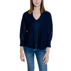 Street One Blue Viscose Cardigan - Retail Flare