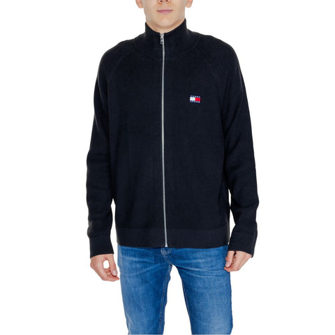 Tommy Hilfiger Jeans Black Cotton Cardigan - Retail Flare