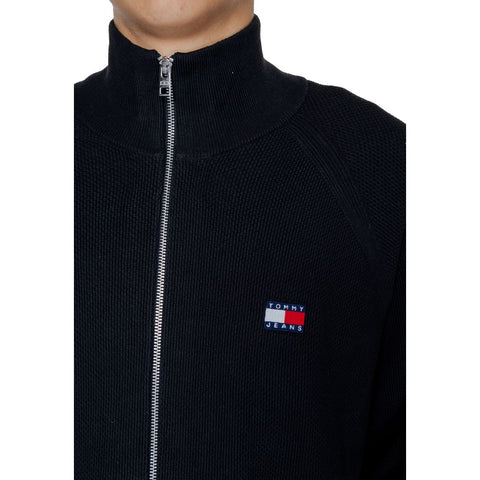 Tommy Hilfiger Jeans Black Cotton Cardigan - Retail Flare