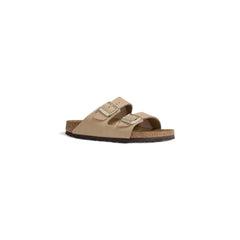 Birkenstock Beige Nubuc Leather Sandal - Retail Flare