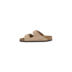Birkenstock Beige Nubuc Leather Sandal - Retail Flare