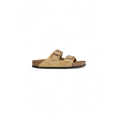 Birkenstock Beige Suede Leather Sandal - Retail Flare