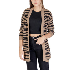 Jacqueline De Yong Brown Nylon Cardigan - Retail Flare