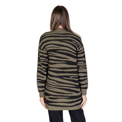 Jacqueline De Yong Green Nylon Cardigan - Retail Flare