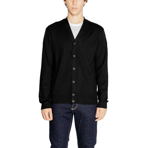 Hamaki-Ho Black Viscose Cardigan - Retail Flare