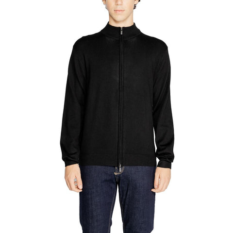 Hamaki-Ho Black Viscose Cardigan - Retail Flare