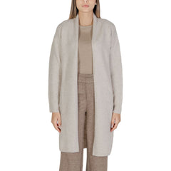 Morgan De Toi Beige Polyester Cardigan - Retail Flare