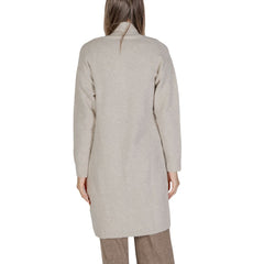 Morgan De Toi Beige Polyester Cardigan - Retail Flare