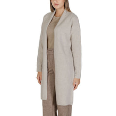 Morgan De Toi Beige Polyester Cardigan - Retail Flare