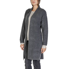 Morgan De Toi Gray Polyester Cardigan - Retail Flare