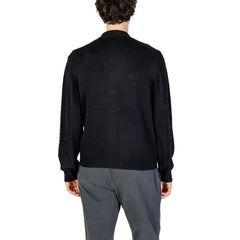 Hamaki-Ho Black Polyester Cardigan - Retail Flare