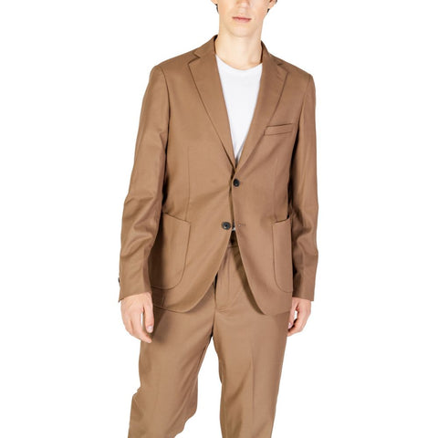 Hamaki-Ho Beige Polyester Blazer - Retail Flare
