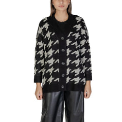 Vero Moda Black And White Acrylic Cardigan - Retail Flare