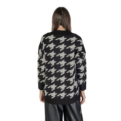 Vero Moda Black And White Acrylic Cardigan - Retail Flare