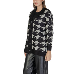 Vero Moda Black And White Acrylic Cardigan - Retail Flare