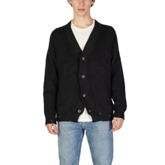 Underclub Black Cotton Cardigan - Retail Flare