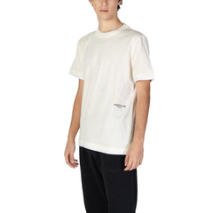 Underclub Cream Cotton T-Shirt - Retail Flare