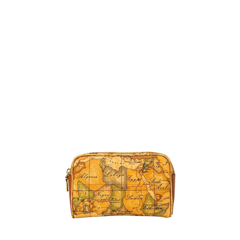 Alviero Martini Prima Classe Beige Leather Belt Bag - Retail Flare