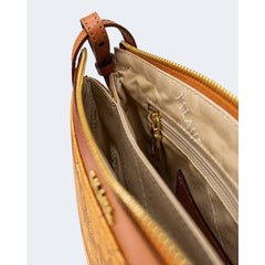 Alviero Martini Prima Classe Beige Leather Handbag - Retail Flare