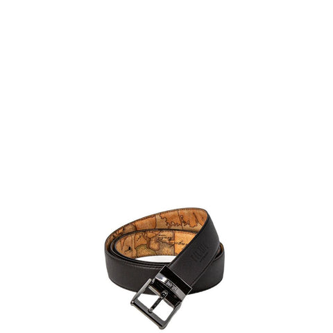 Alviero Martini Prima Classe Brown Leather Belt - Retail Flare