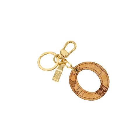 Alviero Martini Prima Classe Beige Polyethylene Keychain - Retail Flare