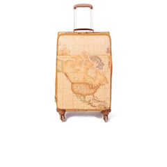 Alviero Martini Prima Classe Beige Cotton Luggage And Travel - Retail Flare