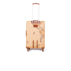 Alviero Martini Prima Classe Beige Cotton Luggage And Travel - Retail Flare