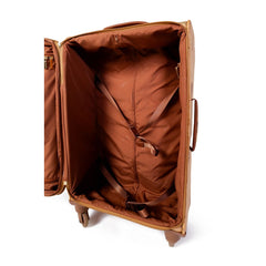 Alviero Martini Prima Classe Beige Cotton Luggage And Travel - Retail Flare