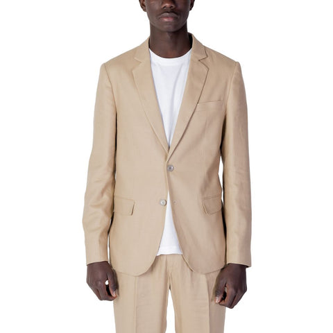 Antony Morato Beige Linen Suit - Retail Flare