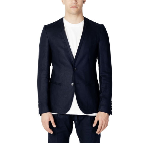 Antony Morato Blue Linen Blazer - Retail Flare
