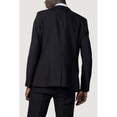 Antony Morato Black Polyester Suit - Retail Flare